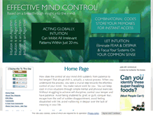 Tablet Screenshot of effective-mind-control.com